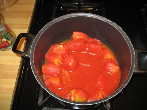 Mashed Plumb Tomatoes